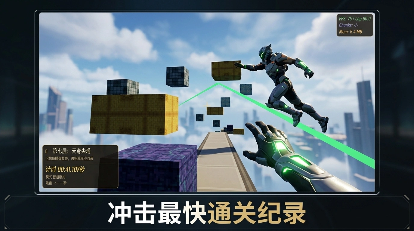 3d跳一跳模拟器