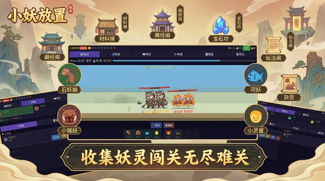 小妖放置
